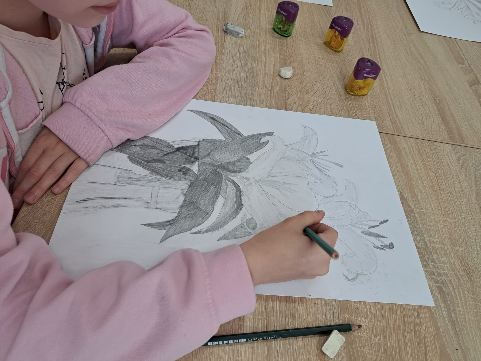 Zajęcia plastyczne - rysunek z natury